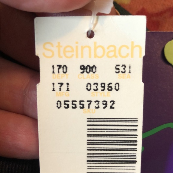 VINTAGE ‘92 Tofay Pleated Bermuda Plaid DeadStock - Picture 14 of 14